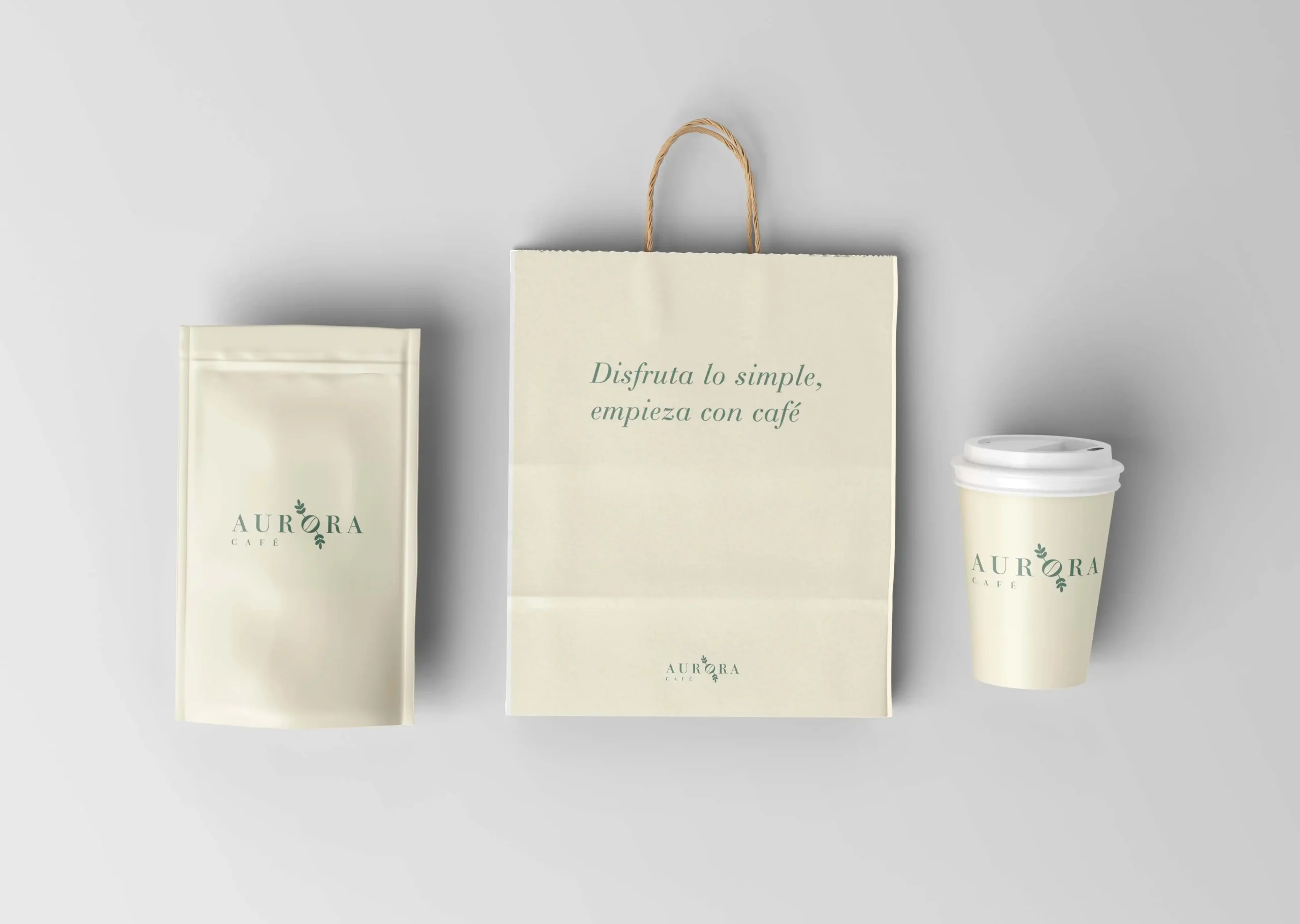 Packaging design for the coffee shop, with a creative and appealing approach that reflects the establishment's identity and provides a unique experience for customers.